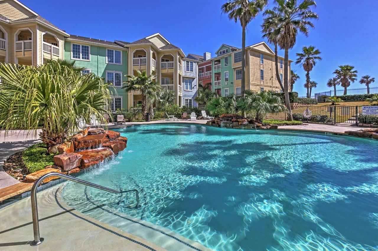 Colorful Galveston Retreat Steps From Beach And Pool Esterno foto