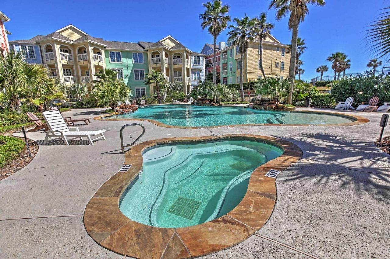 Colorful Galveston Retreat Steps From Beach And Pool Esterno foto